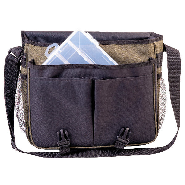 Kinetic fiske taske med 3 bokse 34x11x30cm