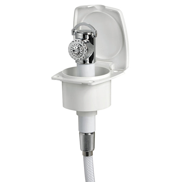 Bruser 2,5m slange hvid indbygning