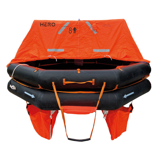 HERO Redningsflåde YACHT kompakt 10 personer SOLAS A