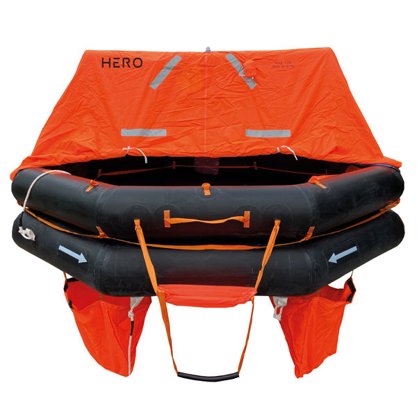 HERO Redningsflåde YACHT cylindrisk 10 personer SOLAS A