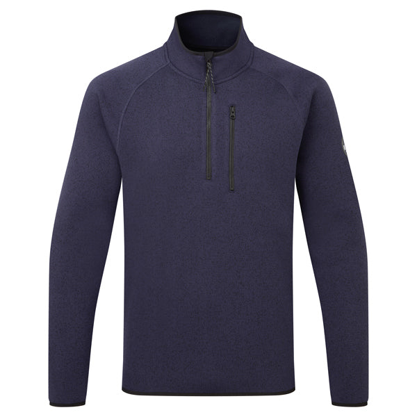 Gill 1500 1/4 lynlås Fleece jakke, Navy str. XL