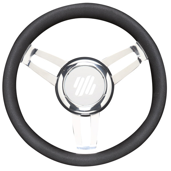 Ultraflex Foscari rat, sort polyurethan Ø350mm incl. nav