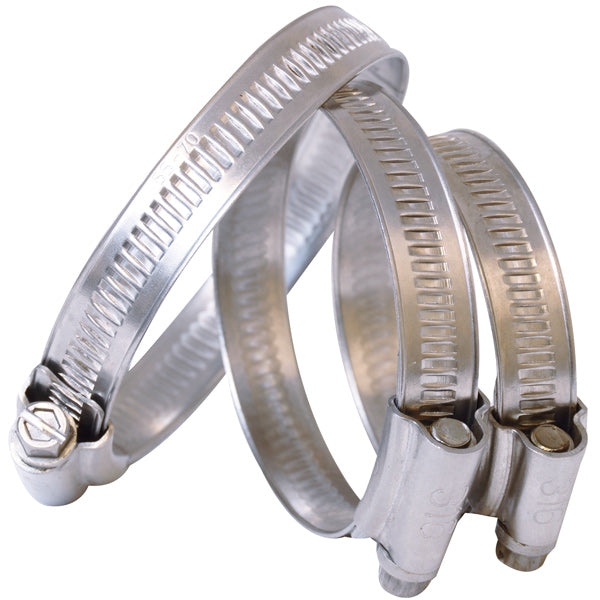 1852 Spændebånd AISI 316 British type 55-70mm 2stk