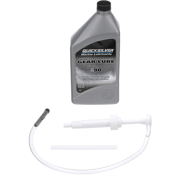Quicksilver HP gear lube 1L med pumpe