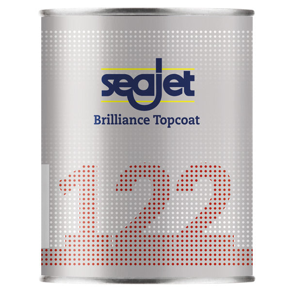 Seajet 122 Brilliance Topcoat, 0,75L Østershvid