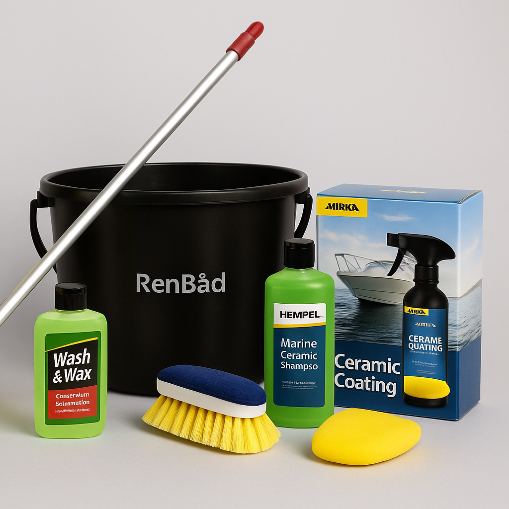Vedligeholdelsespakke til Poleret Båd af RenBåd