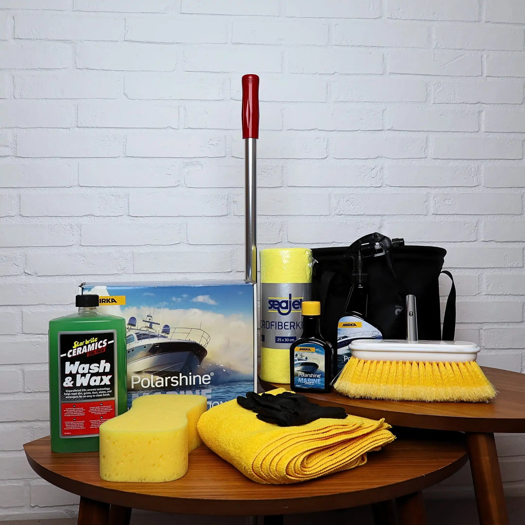 Vedligeholdelsespakke til Poleret Båd af RenBåd